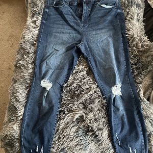 FashionNova Dark Denim Jeans